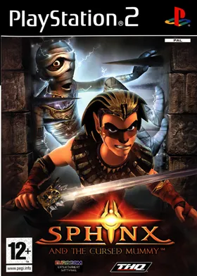 Sphinx and the Cursed Mummy (Korea) box cover front